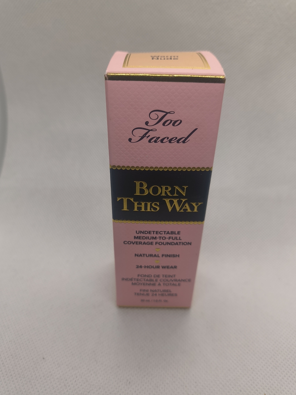 Too Faced Born This Way Foundation Shade Warm Nude